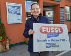 SCHÄRDING. 1 x 100 Euro Warengutschein der Fussl Modestraße