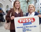 RIED. 1 x 100 Euro-Warengutschein der Fussl Modestraße im Rahmen der Glücksengerl-Aktion zu gewinnen