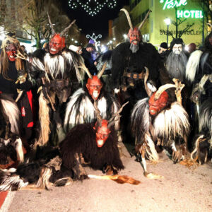 BAD SCHALLERBACH, Meet&Greet + Winterdorf-Menü, Perchtenlauf, 6.12.