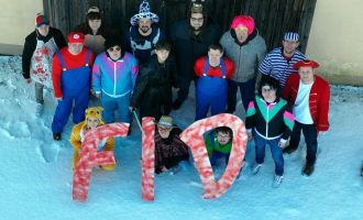 Faschingsparty in Peuerbach mit der Feuerwehr Unterressleinsbach 