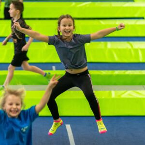 LINZ/LEONDING. 1x „Family Jump“ im Jump Dome Linz