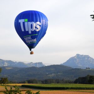 1x2 Gutscheine für eine Panorama-Ballonfahrt