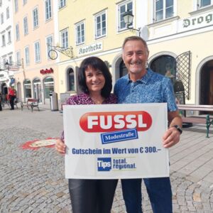 SCHÄRDING. Fussl-Gutschein im Wert von 100 Euro gewinnen