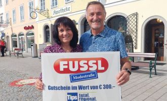 SCHÄRDING. Fussl-Gutschein im Wert von 100 Euro gewinnen