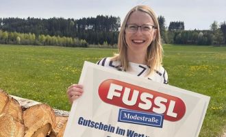 VÖCKLABRUCK. 100 Euro Gutschein der Fussl Modestraße 