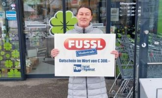 BEZIRK GMUNDEN. 100 Euro Fussl-Warengutschein