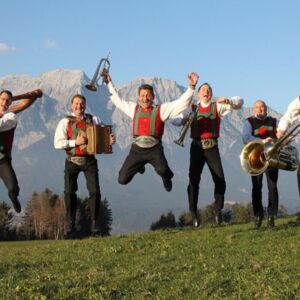 HAIBACH, 1x2 Karten, Franz Posch und seine Innbrüggler, 14. November