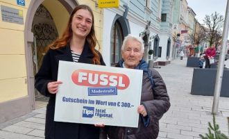 KIRCHDORF. 1x100 Euro-Warengutschein der Fussl Modestraße