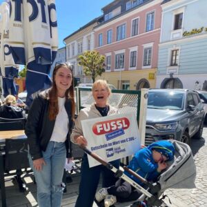 Glücksengerl war wieder in Kirchdorf unterwegs