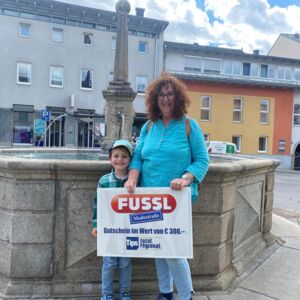 BEZIRK PERG. 100 Euro Fussl-Warengutschein