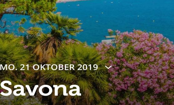 Tag 11: Ankunft in Savona und Heimreise