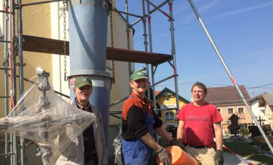 Kirchengewölbe: Frühjahrsputz