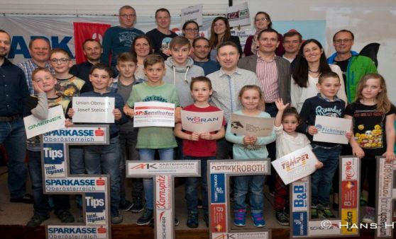 Gesamstsiegerehrung "Sparkasse Strudengaucup powered by Tips"