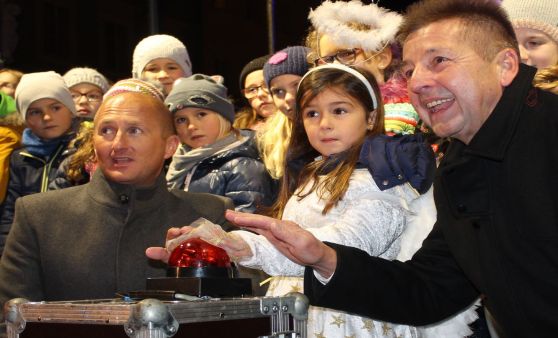 Einschaltfeier der Rieder Weihnachtsbeleuchtung