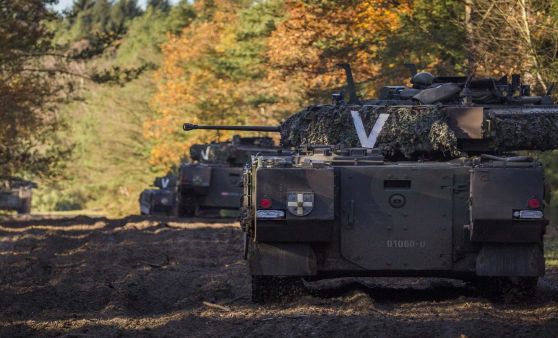 Rieder Panzergrenadiere bei Übung "Quick Lion" für die EU-Battlegroup