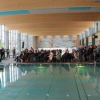 Eröffnung des Rieder Freizeitbades, 8. Februar 2018