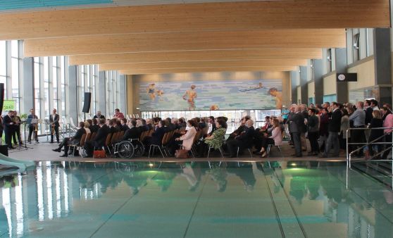Eröffnung des Rieder Freizeitbades, 8. Februar 2018