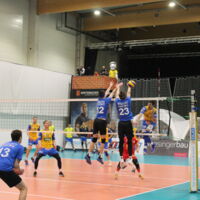 Volleyball: Meisterschafts-Semifinale UVC Weberzeile Ried - SK Posojilnica Aich/Dob