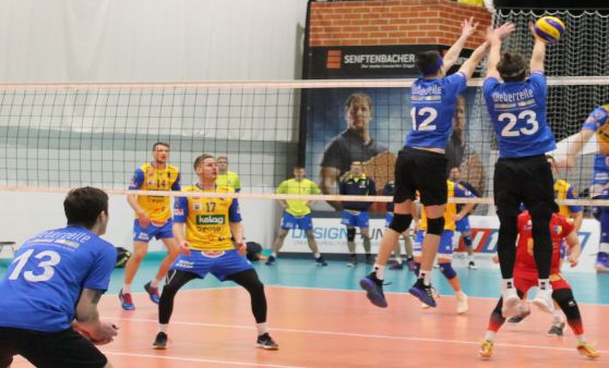 Volleyball: Meisterschafts-Semifinale UVC Weberzeile Ried - SK Posojilnica Aich/Dob