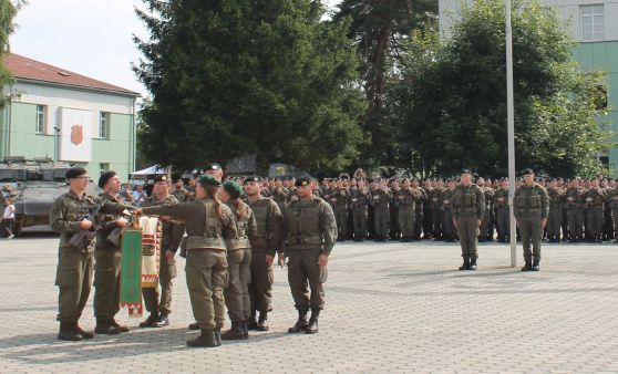 Angelobung in der Rieder Zehner-Kaserne, 30. August 2019