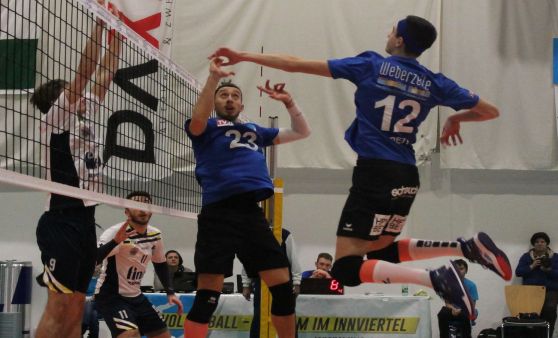Volleyball-Europacup: UVC Weberzeile Ried - Fino Kaposvar (HUN) 1:3
