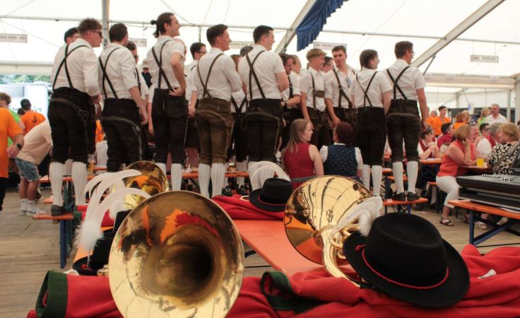 Bezirksblasmusikfest Hohenzell 2023 (Sonntag, Zelt)