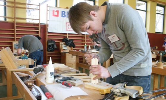 Lehrlingswettbewerb der Tischler