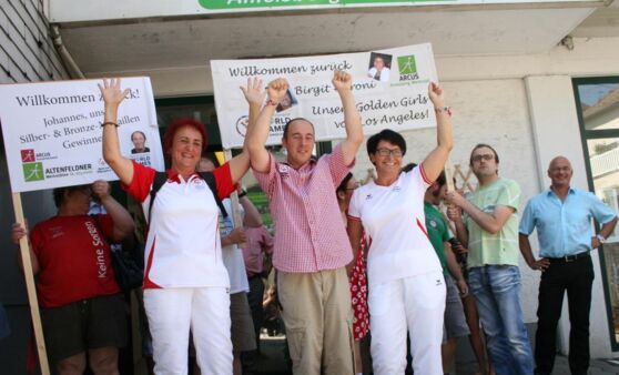 Empfang für Special Olympics-Teilnehmer