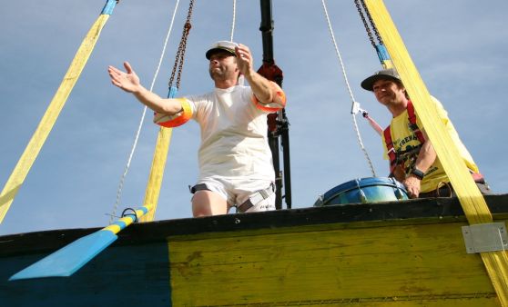 Neuer Weltrekord im Gruppenrudern ohne Ruder ist geschafft