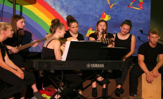 Musikmittelschüler präsentierten sich beim Musischen Abend