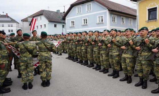 Angelobung in Kleinzell