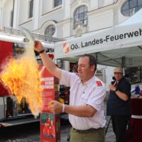 Land OÖ sagte Danke: Erstermals Ehrenamtstag vor und im Landhaus gefeiert