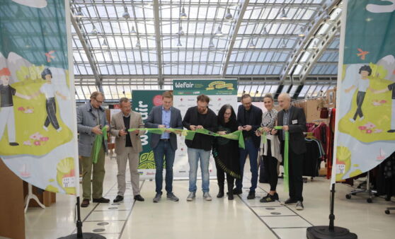 Insel des guten Gewissens: WeFair im Design Center eröffnet