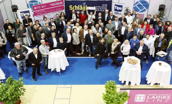 Upper Austria Ladies Linz: Tennisbegeisterte Ortschefs bei Tips-Bürgermeisterempfang