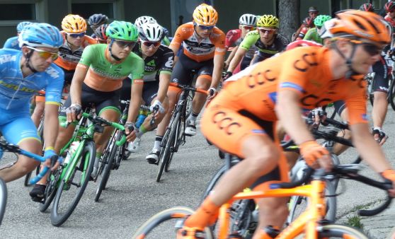 Finale der Österreich Radrundfahrt in Wels