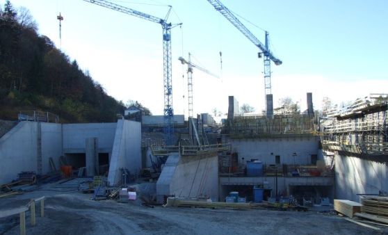 Baustellenbesichtigung: Kraftwerk Traunleiten