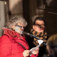 Lichterkette „Für Kultur & Menschlichkeit“ in Freistat