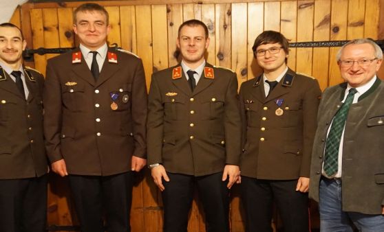 Kommando-Neuwahl der FF Harrachstal