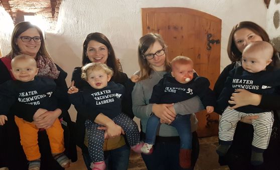 Süßer Theaternachwuchs