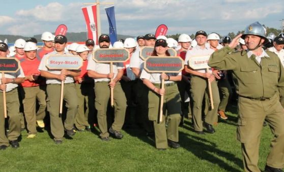 Schlussveranstaltung und Siegerehrung am FF-Landesbewerb Rainbach/Mkr.