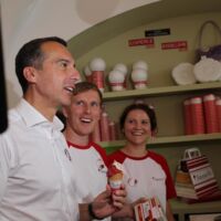 Bundeskanzler Kern in Steyr