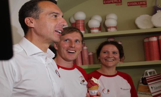 Bundeskanzler Kern in Steyr