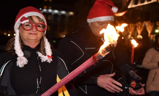 Weihnachtsschwimmen in Steyr