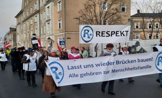 Corona-Demo in Steyr, 16. Jänner 2022