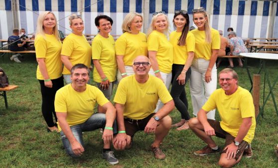 Großer Besucherandrang beim Zeltfest am Wachtberg