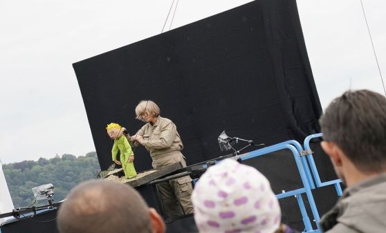 Der kleine Prinz landete in Linz - mitten in der Kinderklangwolke