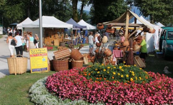 Kunsthandwerksmarkt in Mondsee
