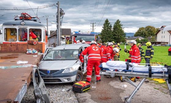 Einsatzkräfte übten den Ernstfall
