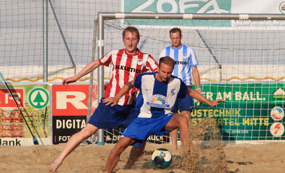 Beachsoccer am Manker Eisteich