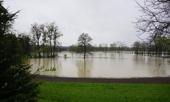Hochwasser in St. Valentin